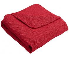 Zebra Textil Sofa, Rot