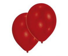 Amscan 27.5 cm 10 Luftballons, Rot
