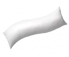 Billerbeck 9441990001 Kissen Sinus BW-Bezug, circa 030 x 130 cm, weiÃ