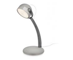 Philips myLiving LED Schreibtischleuchte Dyna, EEK A+, grau