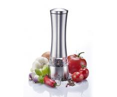 Westmark Salz- und Pfeffermühle mit Keramikmahlwerk, Höhe: 21,5 cm, Edelstahl, Traditionell, Silber, 63562260