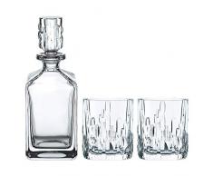 Spiegelau & Nachtmann, Whisky-Set, 3-teilig, Karaffe mit 2 Gläsern, Kristallglas, Shu Fa, 101040