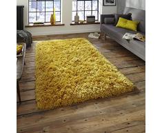 Think Rugs Teppich, gelb, 80 x 150 cm
