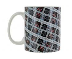 Retro Gaming Nintendo Teetasse, Keramik, Mehrfarbig, 1 x 9 x 10 cm