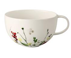 Rosenthal Brillance Sauvages Tee- oder Cappuccinotasse aus Knochenporzellan, Mehrfarbig, 15 x 15 x 5 cm