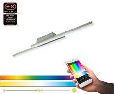 EGLO FRAIOLI-C Deckenleuchte, Aluminium, 17 W, nickel-matt