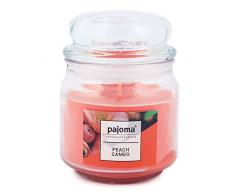 pajoma Duftkerze Peach Cameo Sweet Edition im Bonbonglas, 248 g, Premium Kerze zum verschließen, für Circa 55 Stunden
