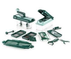 Genius Nicer Dicer Plus | inkl. Nicer Twist | 21 Teile | Obst- und Gemüseschneider | NEU