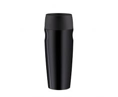 alfi 5617.233.035 Coffee To Go Trinkbecher isoMug, Edelstahl Schwarz 0,35 l, 4 Stunden heiß, 8 Stunden kalt, BPA-Free, 360° Trinken