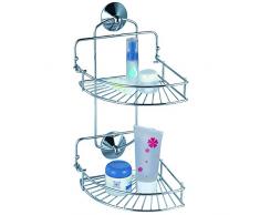 MSV Eck Duschregal, Chrom, Silber