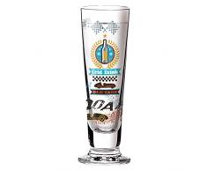 RITZENHOFF Black Label Schnapsglas, Kristallglas, Gold, Platin, Kupfer, Schwarz, Türkis, Weià 3.5 cm