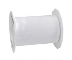 PrÃ¤sent 6011225-601 Organzaband, weiss, 25-m-Rolle 112 mm