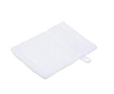 Gözze Waschhandschuh 4er-Set, 100% Baumwolle, 16 x 21 cm, Sylt, Weiß, 7881-00-A1