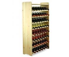 Flaschenregal Weinschrank Weinständer Weinregal für 56 Flaschen NEU!