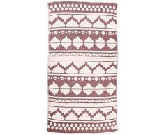 Bersuse Baja Handloom Handloom Handtuch, 100% Baumwolle, 94 x 178 cm, Burgunderrot