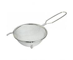 Kitchen Craft Rundes Abtropfsieb verzinnt 7 cm