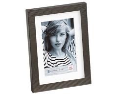walther design RI318D Chiara Portraitrahmen, 13x18 cm Bilderrahmen, Metall, Anthrazit