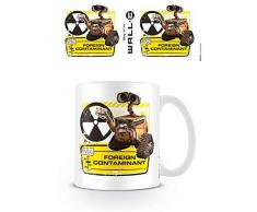 Walt Disney Kaffeebecher Disney Pixar WALL-E Foreign Contaminant weiß