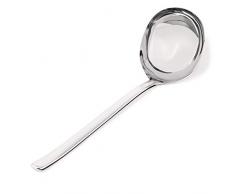Alessi OVALE Schöpfkelle Edelstahl glänzend poliert, 10 x 30 x 10 cm
