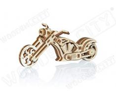 Wooden City WR317 Mechanische Puzzle, Wood, Holz, 10 x 2 x 4 cm