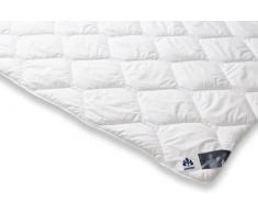 Badenia Bettcomfort Irisette Edition Steppbett Leicht Sommerdecke, 200 x 200 cm, weiß