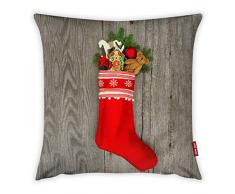 Bonamaison Dekorativ Kissenhülle, Kissenbezug, Zierkissenbezug, Wohnkultur, Für Sofa, Kaffeestube, Größe: 45X45 cm - Entworfen und hergestellt in der Türkei