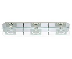 Briloner Leuchten Deckenleuchte, LED Lampe, Deckenlampe, LED Strahler, Spots, Wohnzimmerlampe, Deckenstrahler, Deckenleuchte Wohnzimmer, Deckenspot, Deckenbeleuchtung