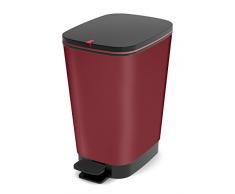 Kiss Kis 8072700079001 Mülleimer, Polypropylen, Paprika, Medium