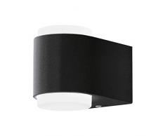 EGLO Briones Außen Wandleuchte, Aluguss, 3 W, Anthrazit