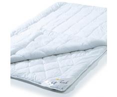 aqua-textil Soft Touch 4 Jahreszeiten Bettdecke 220 x 240 cm Steppdecke atmungsaktiv Decke Winter Sommer