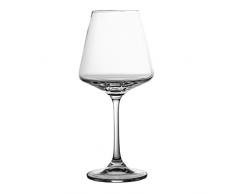 Crystaljulia Weingläser, Glas, 360ml, 10 x 10 x 20,5 cm, 6-Einheiten