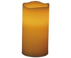 Beco 1 LED Echtwachskerze, 7.6 x 15.2 cm, exklusiv 3 x AAA Batterie, champagner 883.00