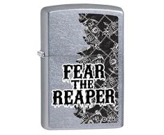 Zippo SOA-Sons of Anarchy-Street Chrome-Spring 2017 Feuerzeug, Silber, one Size