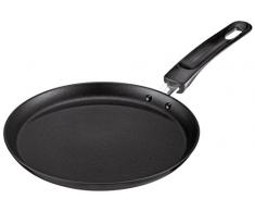 KUHN RIKON Cucina Antihaftbeschichtete Crepespfanne, 22 cm, schwarz