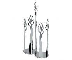Alessi Mediterraneo BehÃ¤lter fÃ¼r Papierbecher aus Edelstahl glÃ¤nzend poliert, 11 x 22 x 40 cm