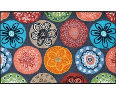 Wash+Dry Fußmatte Coralis, 75x120 cm, innen und außen, waschbar, bunt