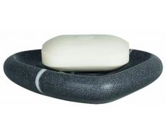 Spirella Seifenschale Steinoptik Dekorative Badausstattung Seifenablage Etna Maße: 15 x 11 x 3 cm - Stein grau