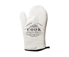 Premier Housewares Vintage Home Einzelner Ofenhandschuh, creme