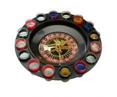 Premier Housewares Trinkspiel, Roulette, 16 Schnapsgläser