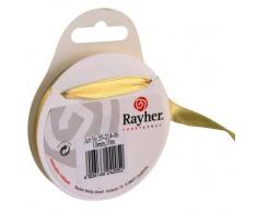 Rayher 5521406 Satinband, 10mm, SB-Rolle 10m, gold