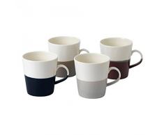 Royal Doulton 40032948 Kaffeetasse, Motiv Grande, 4-teilig