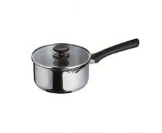 Pyrex 4936020 Stieltopf mit Deckel und Sieb Edelstahl 16 cm