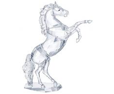 Swarovski Hengst Kristallfigur, Kristall, weiß, 17.1