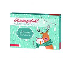 ROTH Glücksgefühl Adventskalender, Sortiment aus verschiedenen Materialien, bunt, 50 x 35 x 4 cm
