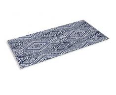 Villa d‘Este Home Tivoli 2422905 Läufer, Blau/Weiß, 100 cm, Polyester