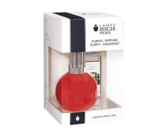 Lampe Berger Set Duftlampe Bingo Rouge / Rot + Duft Élégance Ambrée / Erlesenes Amber 180 ml