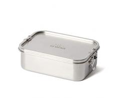 ECO Brotbox | Bento Classic + | auslaufsichere Edelstahl Lunchbox mit Trennsteg | 1100 ml