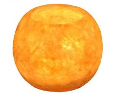 Ägyptische weichen, weißen Alabaster-Stein handgeschnitzt Kerzenhalter Votiv