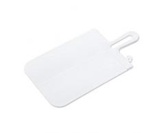 koziol Schneidebrett Snap L, Kunststoff, solid weiß, 46,4 x 24,2 x 0,8 cm