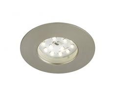 Briloner Leuchten 7234-012 LED AuÃenleuchte, AuÃenlampe, LED Einbauleuchte, Einbaustrahler, LED Strahler, Spots, Deckenstrahler, Deckenspot, Lampen Garten, LED Einbaustrahler 230v, Deckeneinbauleuchten, Terassenbeleuchtung,
